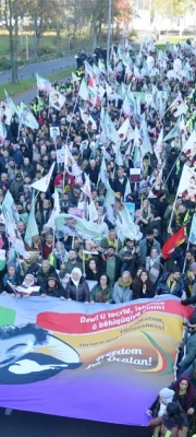 Köln’den net mesaj: Barış özgürlükle başlar