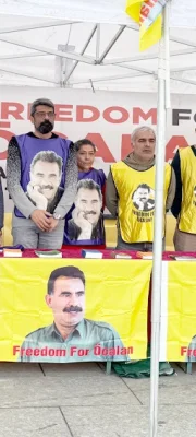 Rêber Apo için eylem