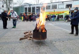 Bonn’da Newroz ateşi yakıldı