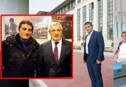 Saray'da poz veren suikastçı Büyükelçi ile kol kola