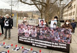 Stuttgart’ta Cumartesi Anneleri’yle dayanışma eylemi