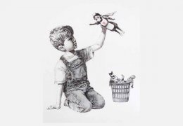 Banksy'nin eseri 19 Milyon euroya satıldı