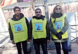 Nöbet eylemi Nürnberg grubunda