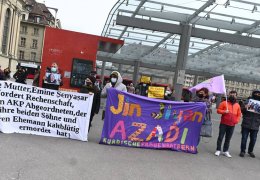 Bern'de Şenyaşar ailesine destek