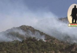 Kampta ve tepelerde çatışanlar