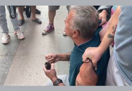 Saldırganı kadınlar yakaladı