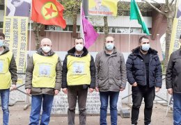 Nöbet eylemi Düsseldorf grubunda