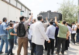 Edirne koluna polis saldırısı