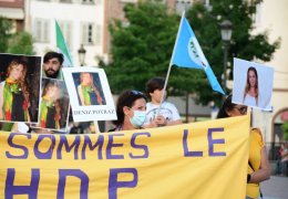 Deniz Poyraz için Strasbourg’da eylem