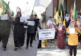 Rojava recmedilen 13 yaşındaki Îda için isyanda