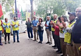 Özgürlük Nöbeti Hamburg grubunda