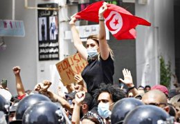 Tunus'ta İhvancılar tepetaklak