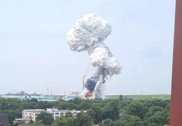 Kimya tesisinde patlama