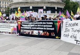 Binlerce kişi Şengal'e statü istedi