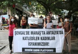Kadın kırımına  sessiz kalmayacağız