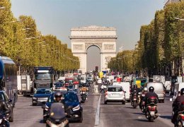 Paris’te hız sınırı 30 km’ye düşürüldü