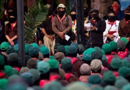 Chiapas iç savaşın eşiğinde