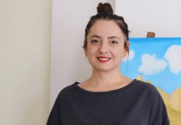 Çocuklarıyla kursta