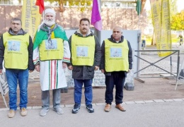 Özgürlük Nöbeti'ni, CÎK üyeleri devraldı