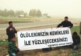 Ölülerimize saygı istiyoruz!