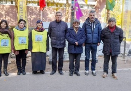 Nöbet eylemi Kongreya Star üyelerinde