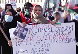 Bingazi’de Tayyip protestosu