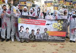 Kimyasal Erdoğan protestosu