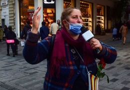 Sokak sanatçısıyım