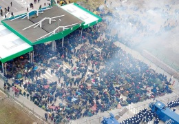 Göçmenler AB kapısında, AB de Lukaşenko’nun