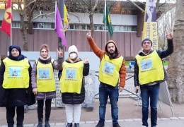 Nöbet eylemini Stuttgart grubu devraldı