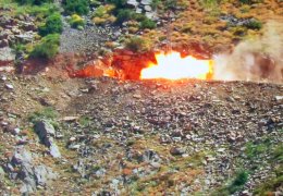 Kirpi de kalmadı asker de