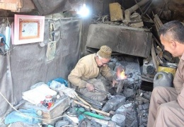 40 yıllık bir demirci ustası