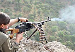 Namluda saçılan kızıl ufuk