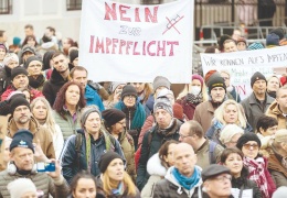 Avusturya’da aşı artık zorunlu 