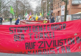 Kürtler alanlardaydı: Saldırılar son bulsun