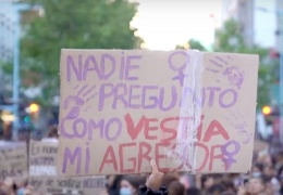 Uruguay'da kadınlar 'tecavüz kültürünü' protesto etti