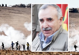 Bir tarafı TC, üç tarafı DAİŞ