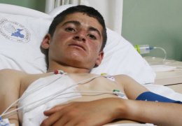 Asker vurdu, çekip gitti