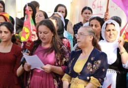 Mexmûr’da 8 Mart’ın startı verildi 