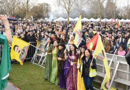 Newroz ateşi her yeri sardı