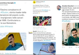 Öcalan’a özgürlük istiyoruz 