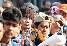 Katar'da köle işçiler!