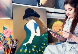 Êzîdî kadınları resmediyor