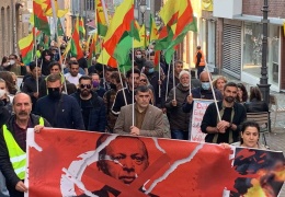 Kürdistanlılar Avrupa’da alanlarda