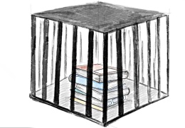 Akademiler cezaevinden farksız