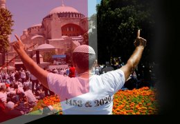 Ayasofya'da IŞİD kafası!