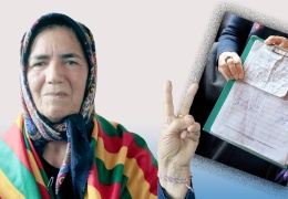 Elindeki notla 1000 imza topladı