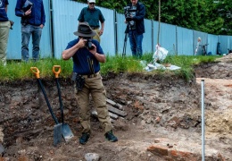 Varşova gettosunda kazı