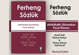 Dara yayınlarından Kürtçe-Türkçe sözlük