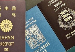 En prestijli Japonya pasaportu 